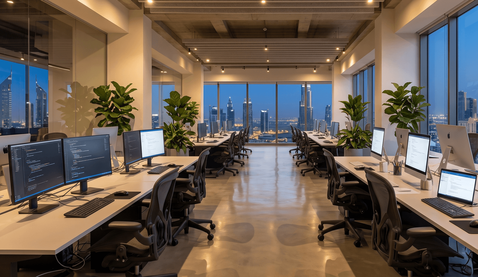 Zoho Suite workspace configured for a Dubai enterprise