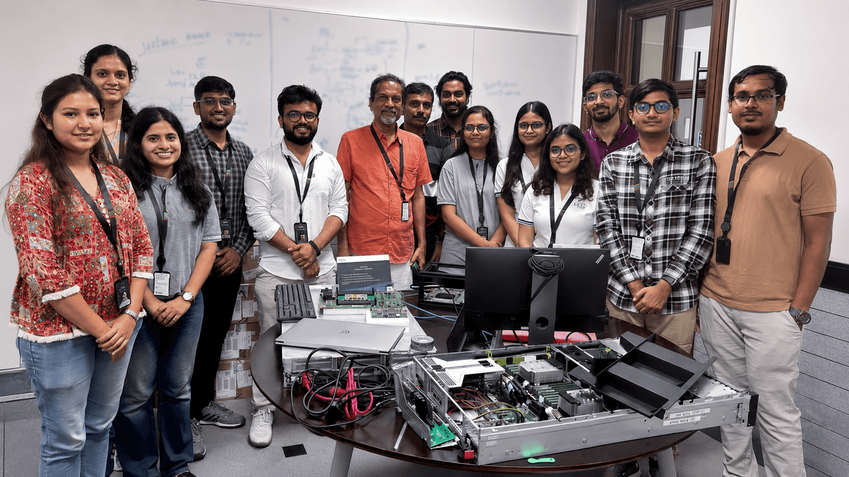 Zoho hardware engineering team in Nagpur that designed the Nathu La enterprise server platform