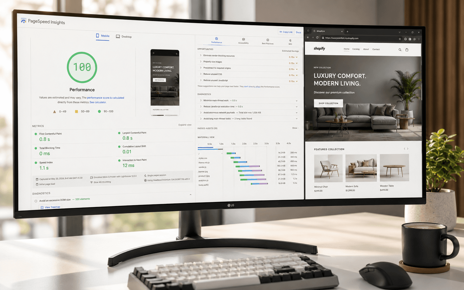 Shopify performance audit and optimization by Tech Geum
